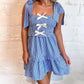 Day + Moon - Seaside Stripe Dress