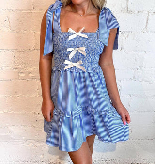 Day + Moon - Seaside Stripe Dress