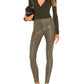 L'Agence - Margot Coated High Rise Skinny Jeans