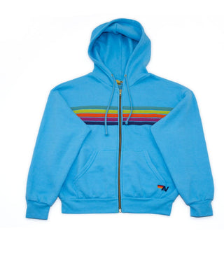 Aviator Nation - 5 Stripe Zip Hoodie