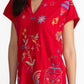 Johnny Was - Easy Paneled V-neck Tee