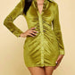 Nothing But Sexy - Amina Velour Mini Dress