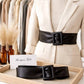 Ada Collection - Apropos Leather-wrapped Buckle Belt