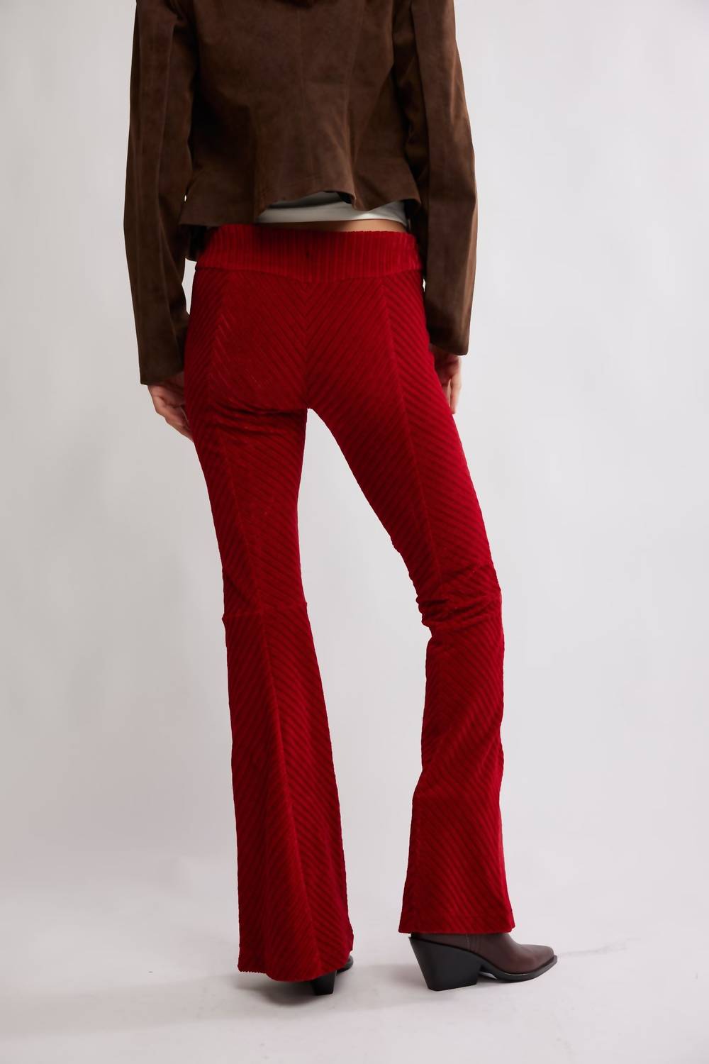 Free People - Penny Pull On Velvet Pant