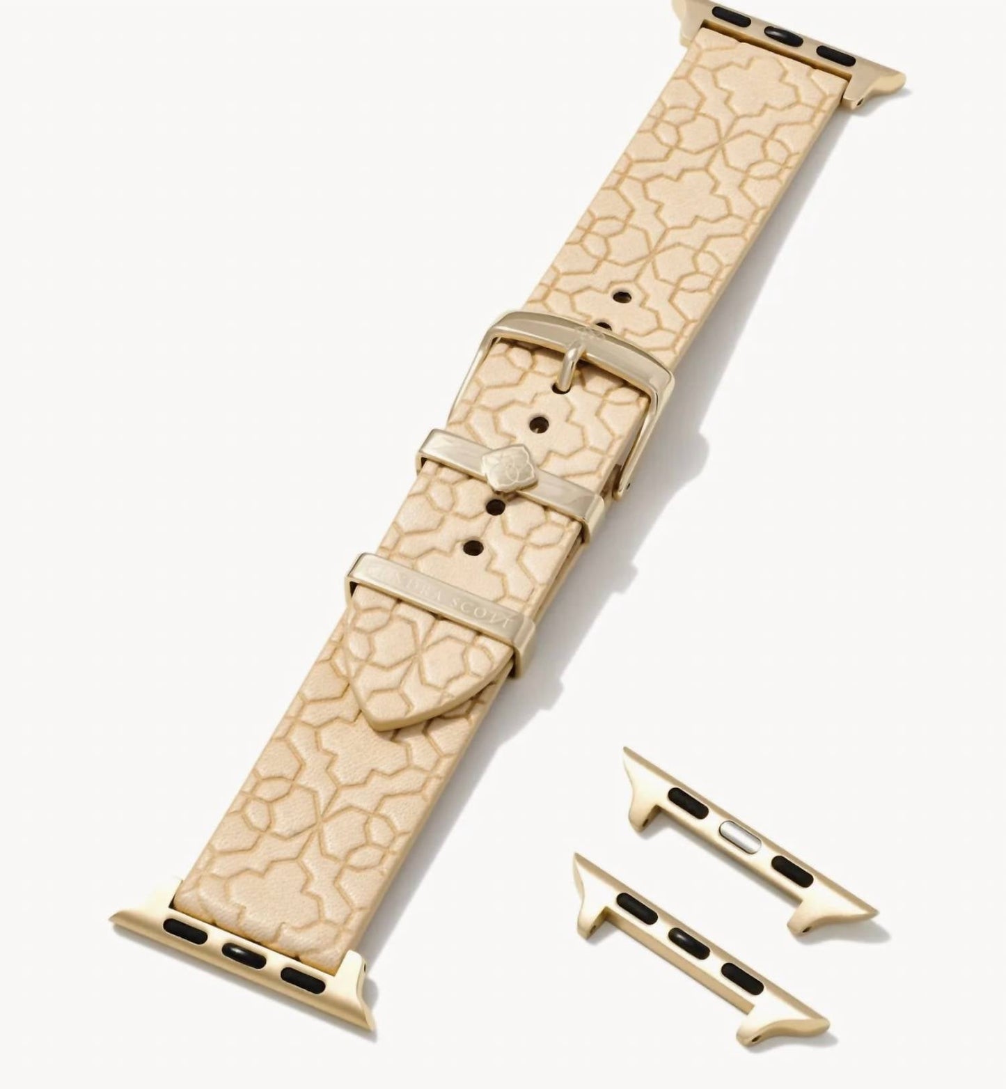 Kendra Scott - Women's Filigree Beige Leather Watch Band