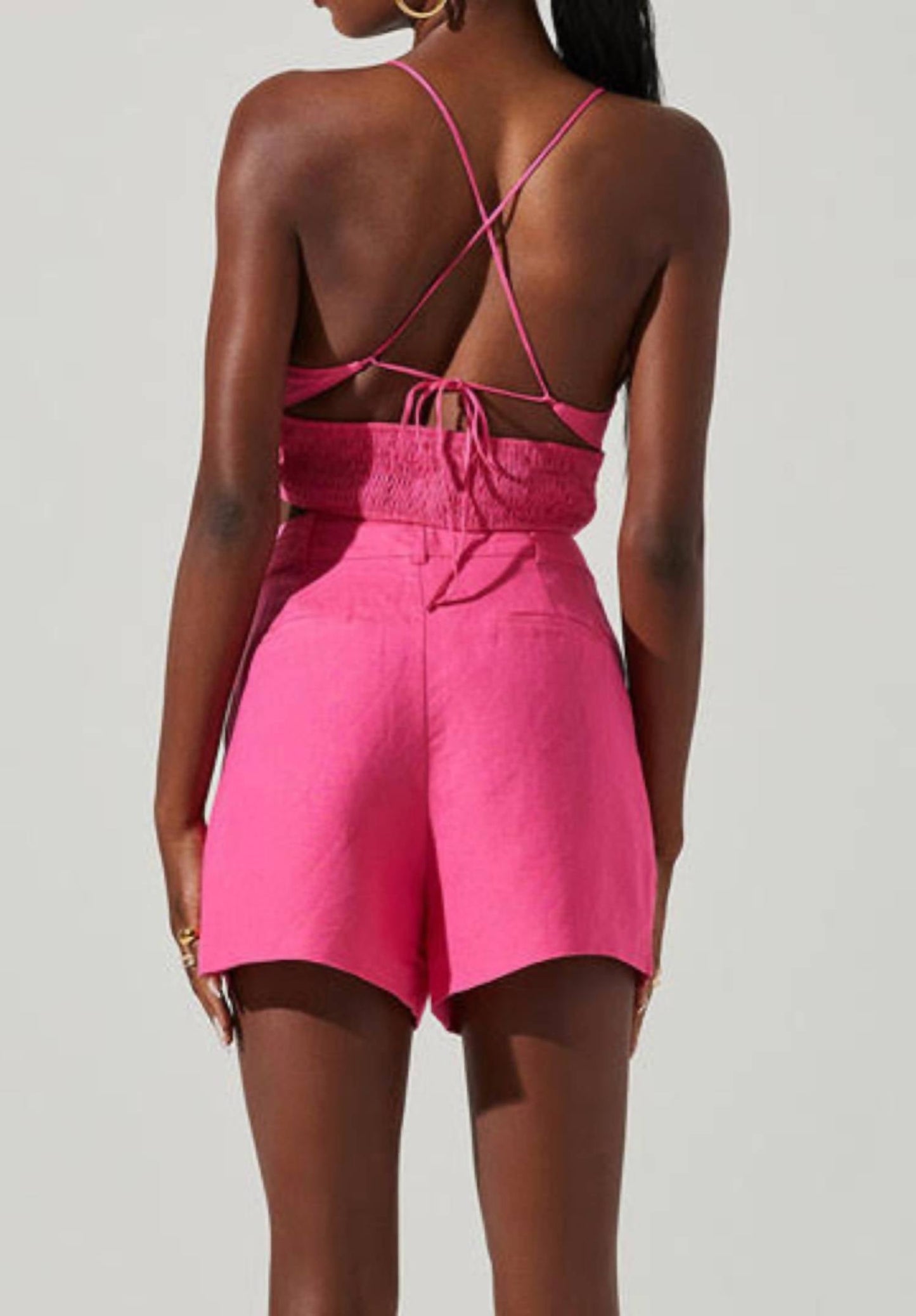 Astr - Cutout Crop Top