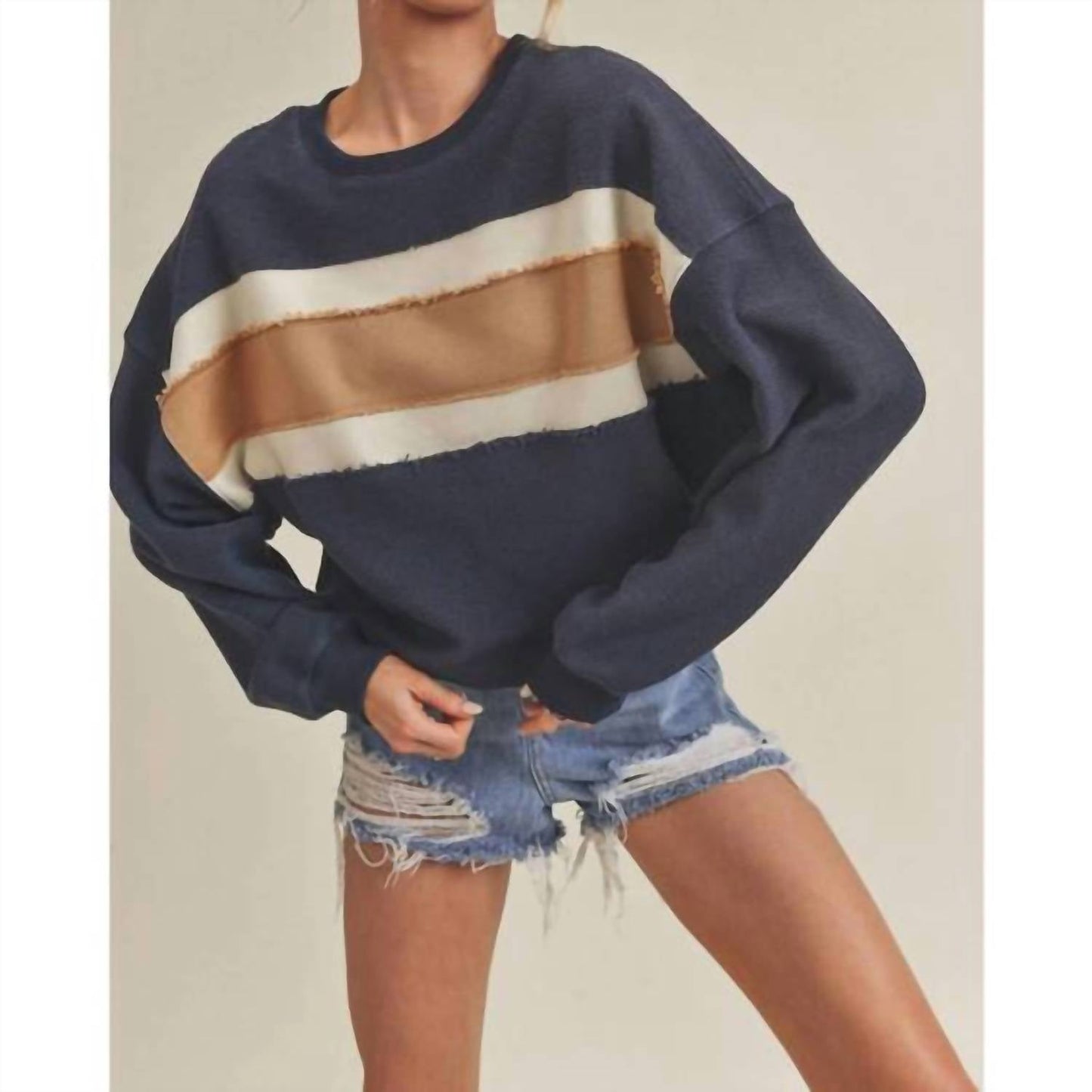 Aemi + Co - Banner Crewneck Sweatshirt