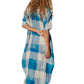 Jen'S Pirate Booty - Ocean Front Buttondown Midi Dress