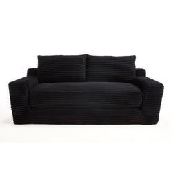 Convertible Loveseat Sofa Bed With Memory Foam & Steel Frame