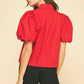 Pinch - Clem Puff Sleeve Top