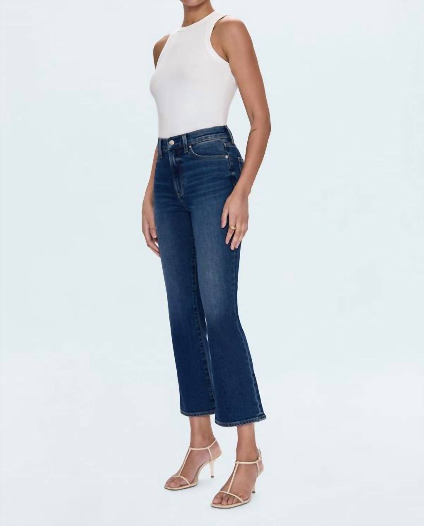Pistola - Lennon High Rise Crop Boot Jean