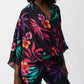 Joseph Ribkoff - Tropical Print Surplice Top