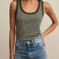 Z Supply - Elin Stripe Rib Tank Top