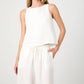 French Connection - Birdie Linen Swing Top