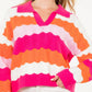 Thml - Collared Striped Sweater