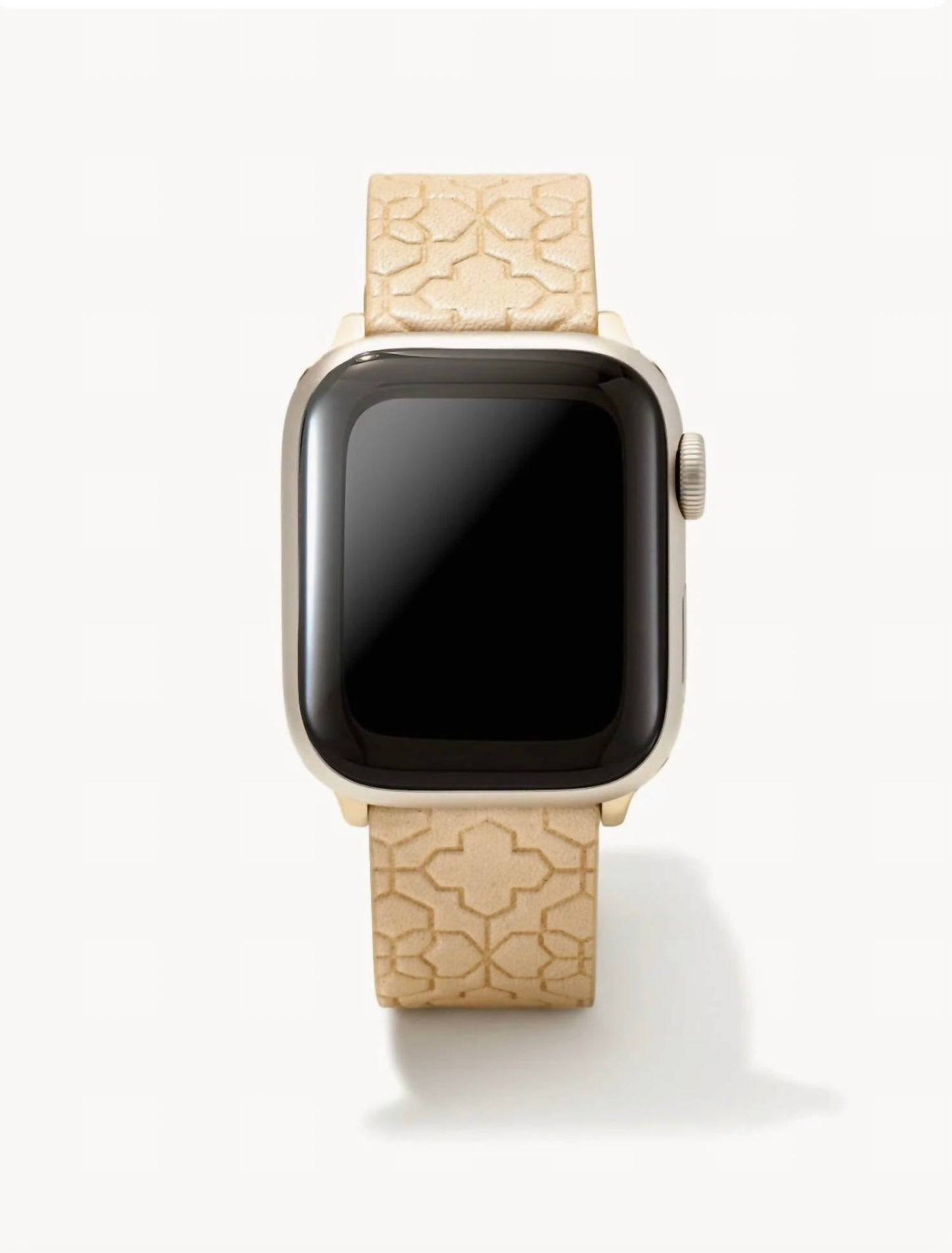 Kendra Scott - Women's Filigree Beige Leather Watch Band