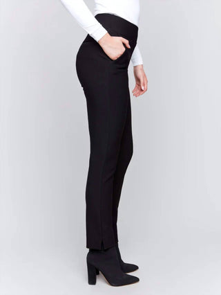Charlie B - Crepe Slim Fit Pant
