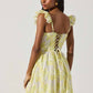 Astr - Lemon Floral Dress