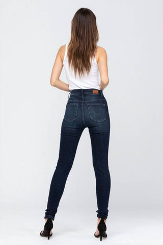 Judy Blue - High Rise Super Dark Skinny Jeans