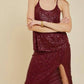 Be Cool - Sequin Racerback Tank
