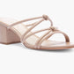 Schutz - Women's Princey Leather Knotted Block Heel