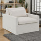 Naveen Swivel Chair with 1 Toss Pillow