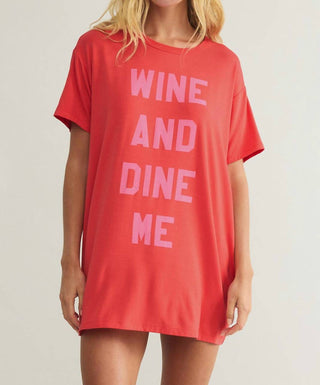 Z Supply - Women's Wine & Dine Night Shirt