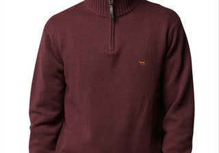 Rodd & Gunn Merrick Bay XXX-Large Sweater in Port Color