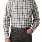 Rodd & Gunn Boltons Trim Fit Check Cotton Flannel Button-Up Shirt In Ash Size Large