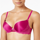 Heidi by Heidi Klum Women's Super Boost Geometric Lace Bra Pink Size 34C