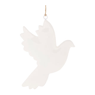 Metal Dove Bird Ornament (Set of 6)
