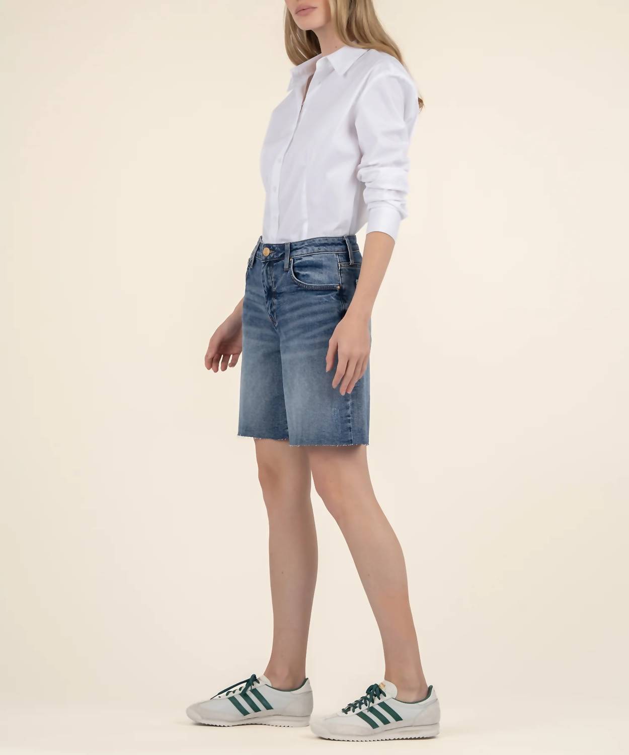Kut From The Kloth - Hailey High Rise Bermuda Shorts