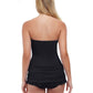 Profile By Gottex - Bandeau Strapless Shirred Swimdress