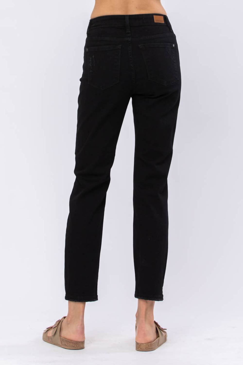 Judy Blue - High Waist Destroyed Boyfriend Denim Jeans