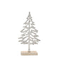 Metal Tree with Wood Base (Set - 2)