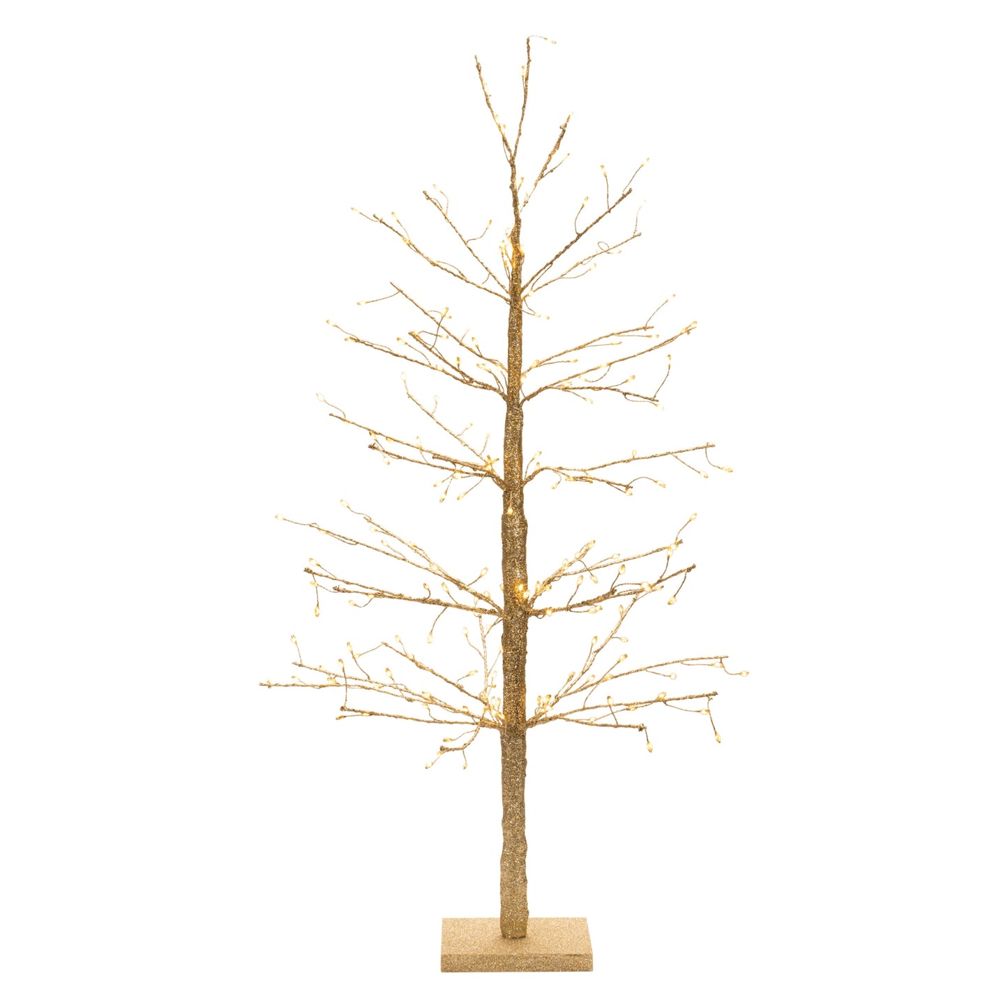 Gold LED Twig Tree 36"H