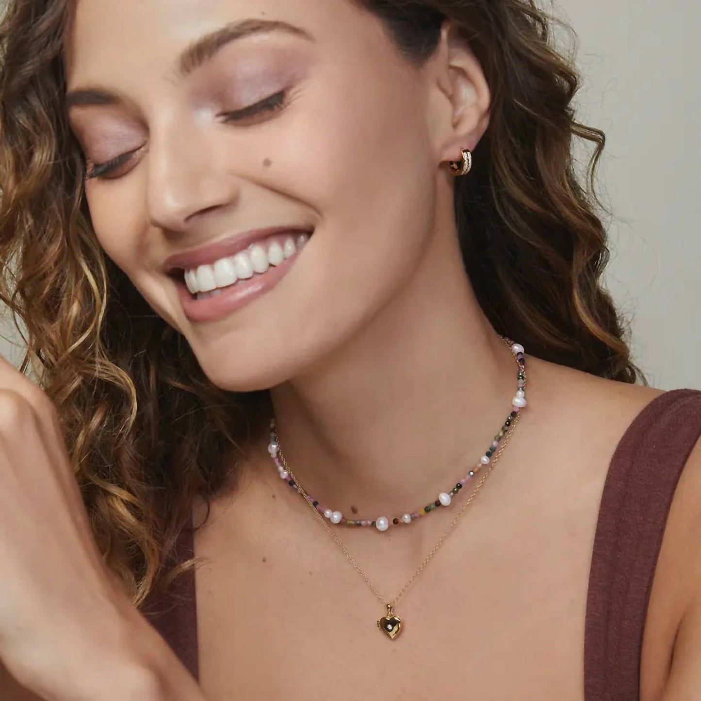 Fyb Jewelry - Women's Heirloom Heart Locket Necklace