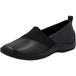 Rieker - Women's Stretch Leather Casual Slip Ons Shoes