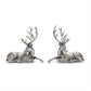 Metallic Deer Statue (Set of 2)