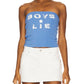 Boys Lie - I'm The Captain Tube Top