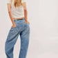 Free People - Moxie Low Slung Barrel Jeans