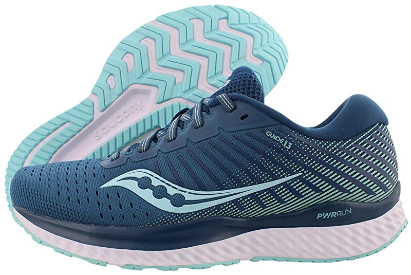 Saucony Women's Guide 13 Running Shoes Blue/Aqua