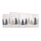 Embroidered Pine Tree Table Runner 72"L