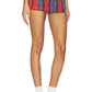 Free People - Micro Plaid Mini Skirt