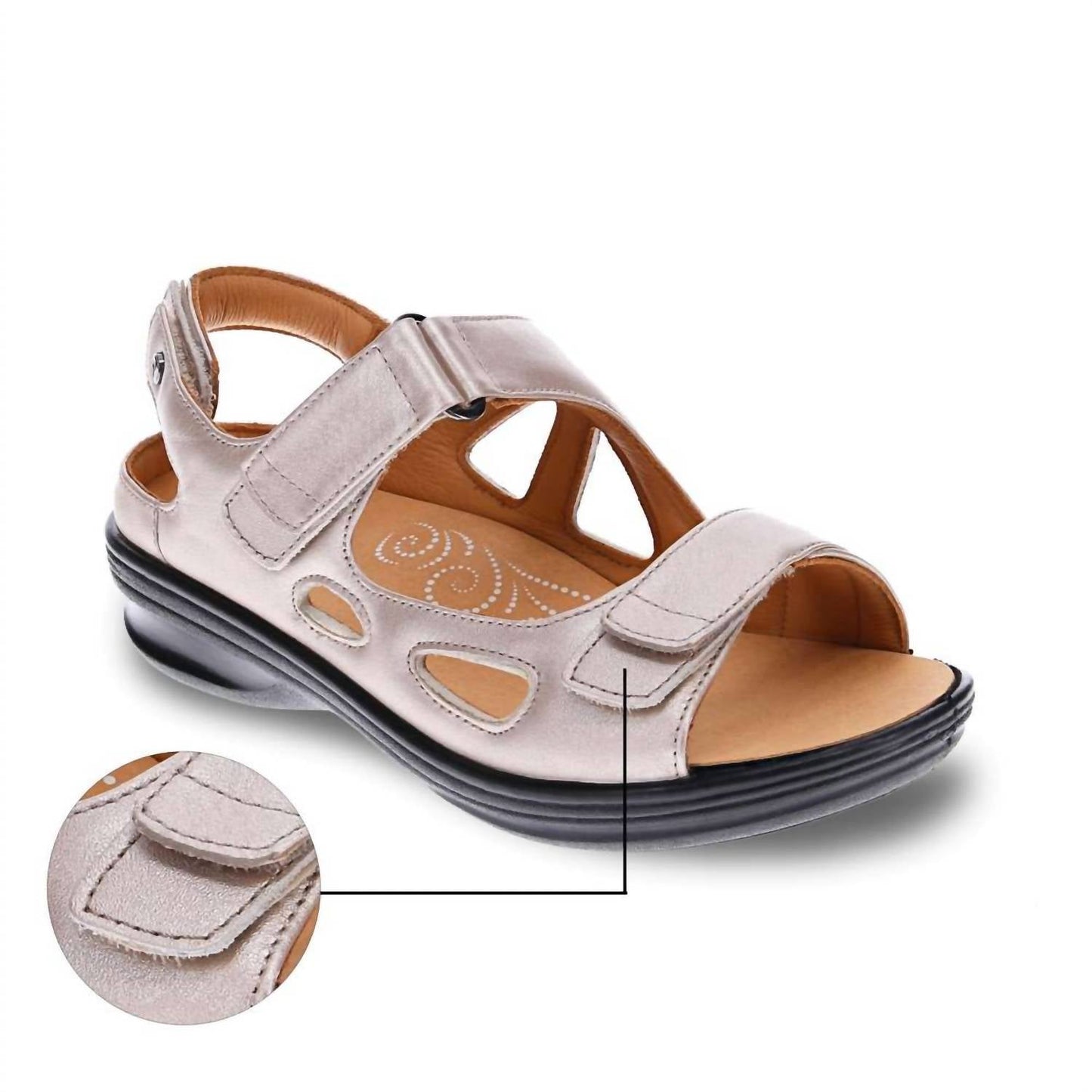 Revere - Women's Astoria Adjustable Strap Sandal