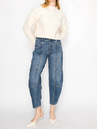 Artemis Vintage - High Rise Relaxed Barrel Jeans