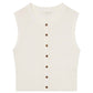 A.L.C. - Lottie Cropped Cotton Knit Top