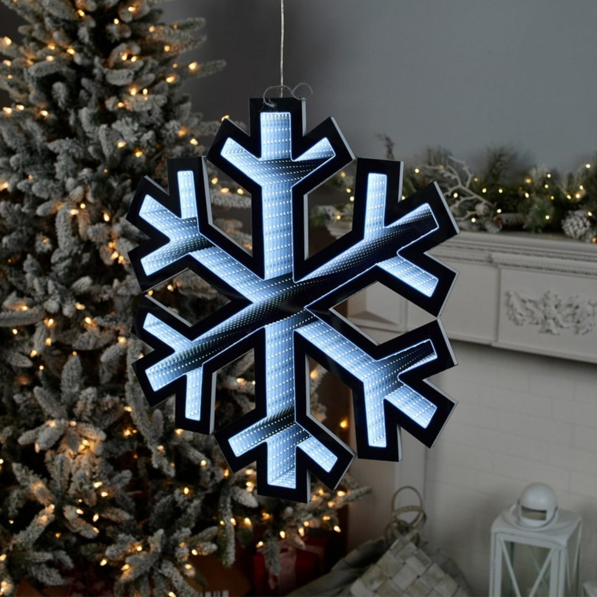 Holiday Snowflake Ekkolight 23.5"H