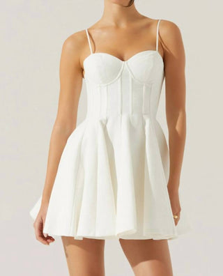 Astr - Fenna Textured Corset Mini Dress