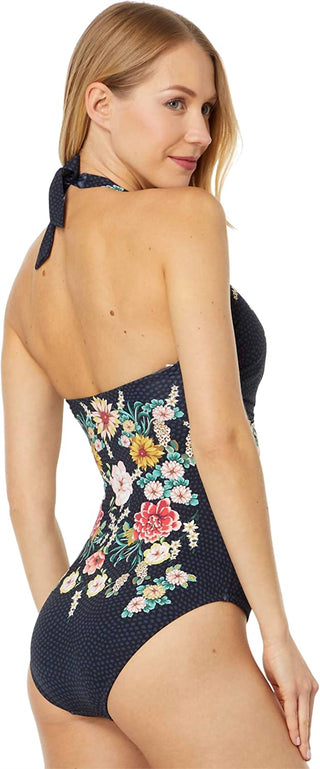 Johnny Was - Women's Twist Keyhole One-Piece Swimsuit